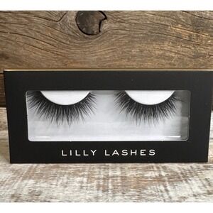 Lilly Lashes BOSTON Faux Mink Premium Synthetic Lashes 1 Pair Cruelty Free - $28